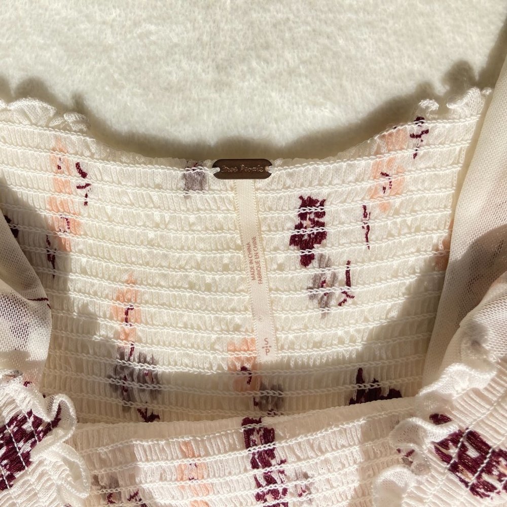 Free People Delta Dawn Floral Top - Picture 6 of 10